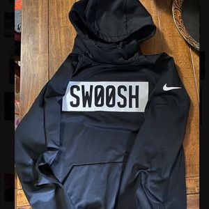 Nike hoodie black